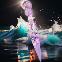 Kunai hand-made knife pink Xi painted butterfly ready-made ornaments tools jewelry students unboxing utility knife gift half-blade knife