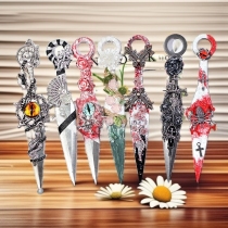 Utility knife accessories props hand-made knife for express cosplay Lolita cute girl metal half-blade