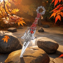 Kunai hand-made knives darts hand-made knives finished products shadow butterflies ready-made ornaments tools accessories opening-of-school-season unboxing utility knives