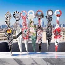 Kunai hand-made knives blunt blades ornaments props lightweight exquisite multi-color and multi-style professionally made finished products