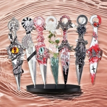 Kunai hand-made knife lightweight and portable for opening express gifts half-edged sophisticated craft props decorative utility knife