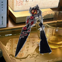 Kunai hand-made knife finished product with high appearance value art unboxing express jewelry student unboxing utility knife gift half-edged knife