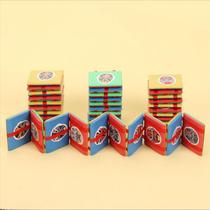 Face-changing magic building blocks small square board string board facial makeup flip board game magic board flip board small gift toys