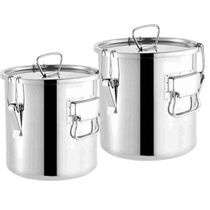 Stainless Steel Airtight Canister for Kitchen Oil Container