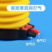 Foot-operated inflatable pump yoga ball balloon inflatable accessories portable inflatable fitness ball blocked swimming ring inflator