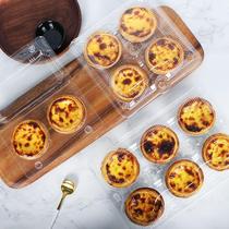 2 3 4 6 egg tarts transparent plastic packaging box 246 egg tarts disposable packaging blister box
