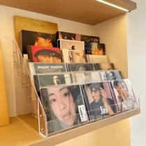 Album display rack acrylic collection disc rack record tape optical disc CD storage box storage rack