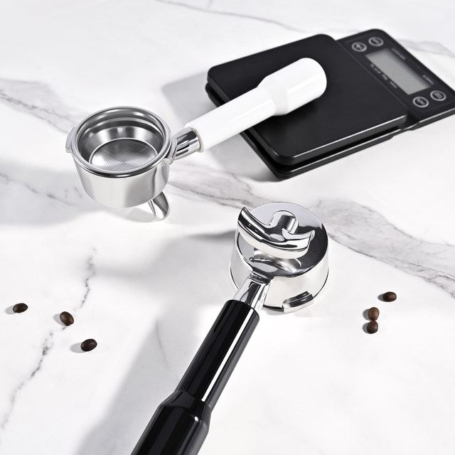 Gaggia coffee machine bottomless handle 58mm stainless steel solid wood GAGGIA bottomed extraction handle accessories universal