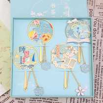 The teachers kindness is all over the world metal bookmark Forbidden City Cultural and Creative Chinese style Teachers Day creative teacher lettering gift