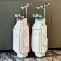 New Royal HONMA golf club mens black gold set Honma left-hand womens flower fairy set