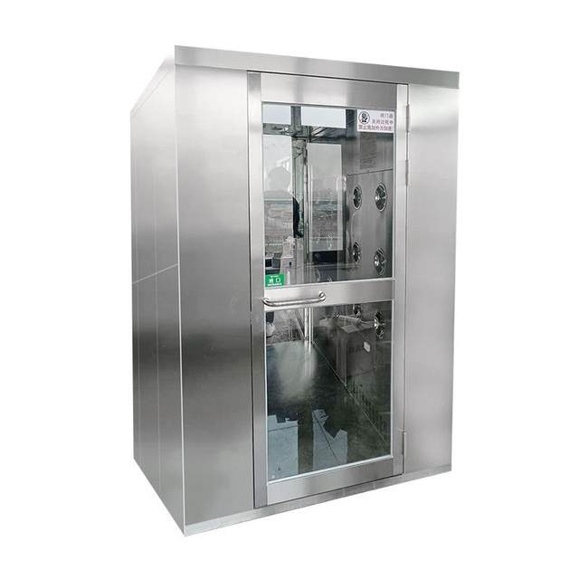 Air shower room single double hair shower room double air shower room stainless steel air shower room smart cargo shower room