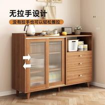 Sideboard household small cabinet living room wall locker multi-functional storage locker office tea cabinet