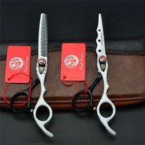 Zilong 6 0-inch hairdressing scissors hairstylist-specific household hair scissors flat-cut bangs thinning scissors