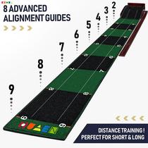 The source manufacturer supplies Erben putting training device portable Elco storage PM007 training device for golf