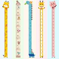 Wallpaper self-adhesive childrens room decoration height wall sticker cartoon child baby measuring ruler height sticker removable