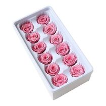 12pcs Box Preserved Fresh Wedding Decor Heads Dried Flower