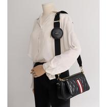 (Deposit) Bally Women’s Classic Three-in-One Striped Quilted Sheep Leather Shoulder Crossbody Bag