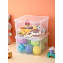 Baby teether storage box teething stick toy rattle grab and bite bag pacifier storage box portable