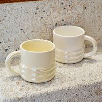 Endless stars creative high-looking internet celebrity ceramic cup cream pearlescent mug personalized coffee cup