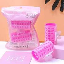 Self-adhesive air bangs curl fixed lazy plastic curling barrel curling artifact sleeping styling inner buckle fluffy hairpin