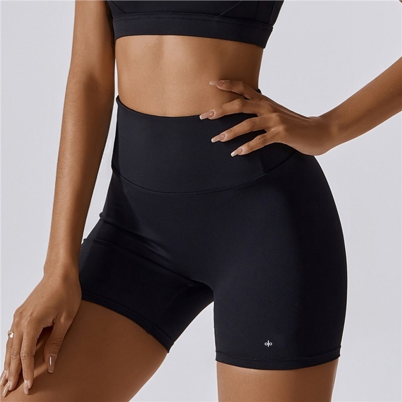 American Professional New Style Tight-Fitting Cloud-Feel Yoga High-Waisted Butt-Lifting Sports Outerwear Running Fitness Women's Three-Quarter Shorts American Professional New Style Tight-Fitting Cloud-Feel Yoga High-Waisted Butt-Lifting Sports Outerwear Running Fitness Women's Three-Quarter Shorts