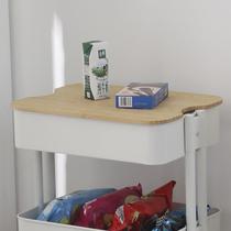Nordic chopping board Hogs Marask cart top trolley bamboo cover cutting board storage trolley special