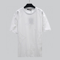 24s new fashion tops versatile couples loose casual short-sleeved T-shirts with letter printing simple half-sleeves for men and women