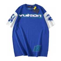 24s new fashion tops versatile couples loose casual short-sleeved T-shirts with letter printing simple half-sleeves for men and women