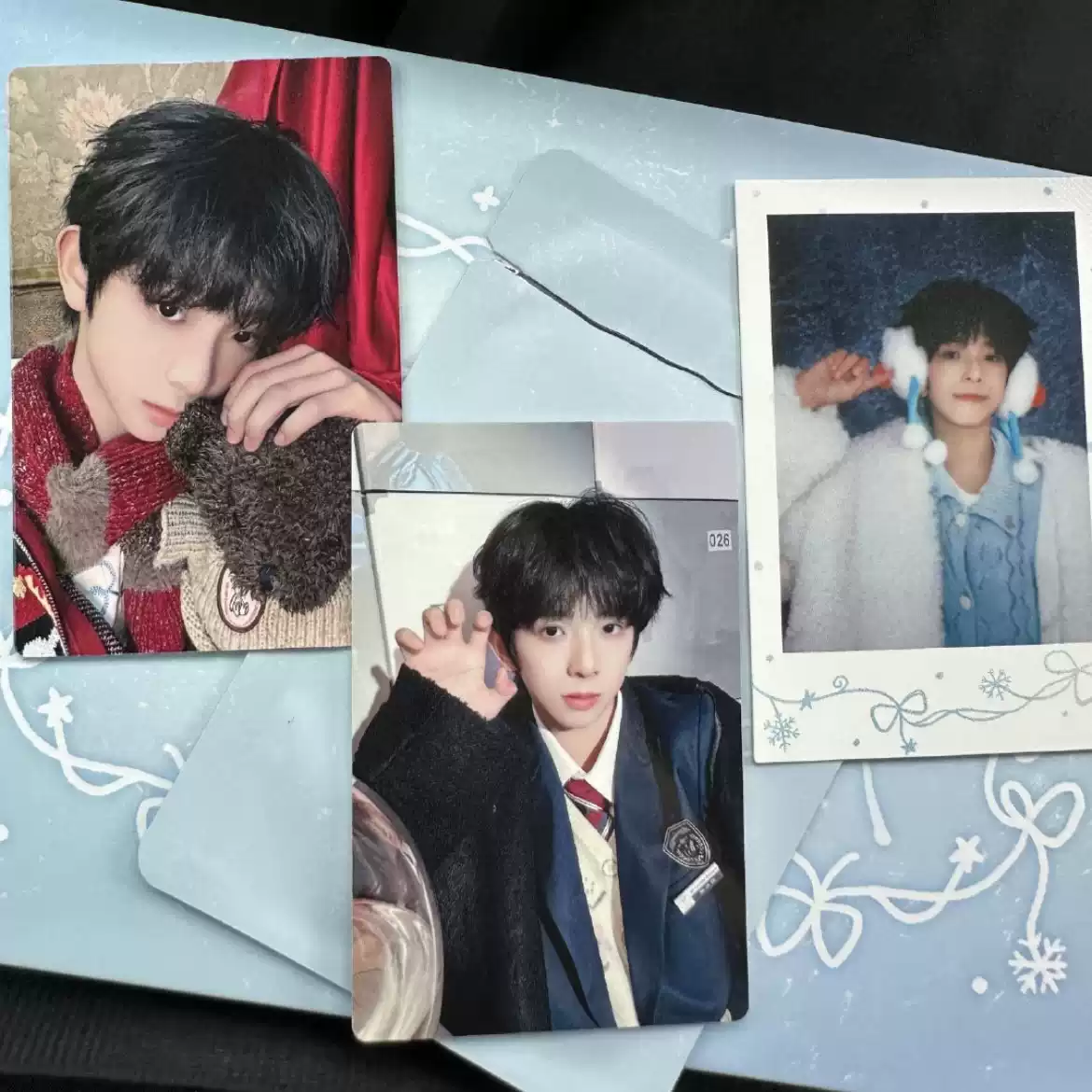 TF家族四4代周边官方产品奔跑3套装给冬日的回信陈奕恒陈浚铭同款