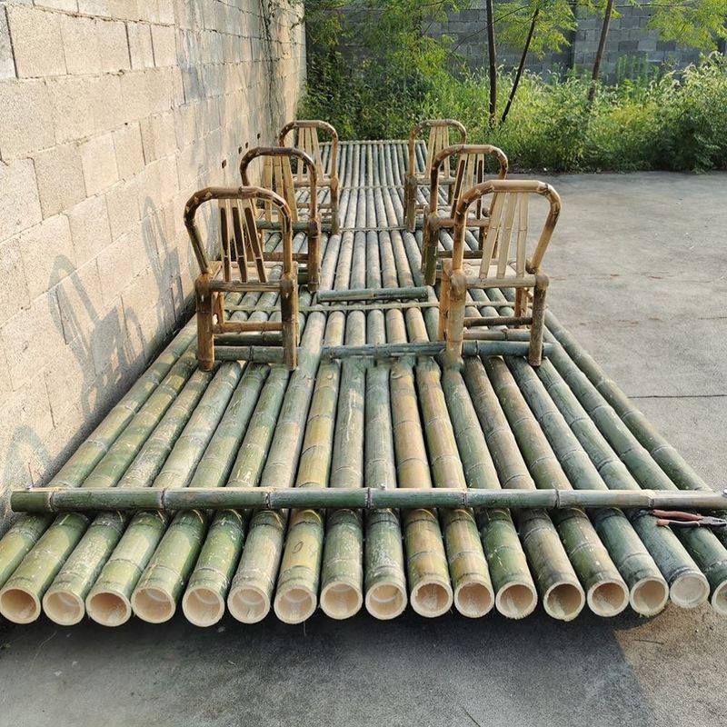 Double Layer Raft Help! isn’t this boat too outrageous? double-layer bamboo raft + air ...