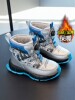 Girls' Snow Boots 2025 Winter New Style Children's Cotton Shoes for Older Girls, Fur-Lined and Fleece-Lined Large Cotton Boots