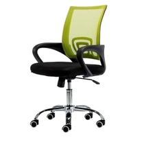 Office chair home human body breathable mesh chair staff swivel chair green