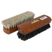 German pedag horse hair brush natural color black waxing polishing brush shoe brush cleaning brush