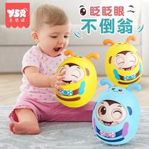 Internet celebritys popular stress-reducing tumbler baby toy large size 0-1 year old baby to soothe 3-6 months 8 children 9 children