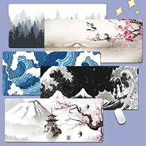 National style landscape painting mouse pad national trend desktop mat fresh office study cloth rubber mat