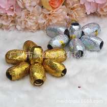 Balloon Ribbon Packaging Ribbon Rugby Rose Gold Laser Color 5mmX10mm Color Tie Rope