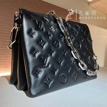 Gold sheepskin oblique chain bag womens silver shoulder strap bag with small shoulder bag