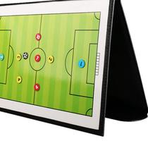 Basketball tactical board portable football coaching board leather folding teaching board magnetic pen erase board command