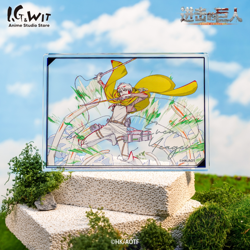 I.G Wit Attack on Titan Action Series Acrylic Figurine Retreat Dwarf 85