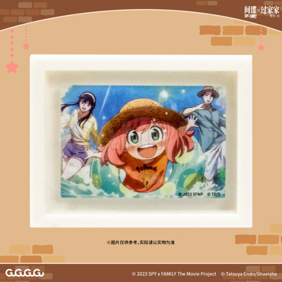 GuGuGuGu官方现货 间谍过家家 相框徽章吧唧卡通动漫周边谷子