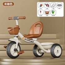 Childrens tricycle baby can push and ride infant bicycle 1-3-5 years old 6 children bicycle with auxiliary wheels