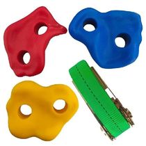 Toys For Children Kids Rock Climbing Wall Holds Games