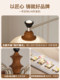 Junyu Flower Bud Chandelier, Mid-Ancient Style Living Room Main Light, 2026 New French Retro Bamboo Joint Hall High-End Lighting Fixture