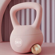 Kettlebell womens fitness home professional fitness equipment to practice buttocks and hips artifact soft lifting kettle dumbbell kettle 10kg 12kg