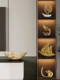 Smooth Sailing Sailboat Ornament, Light Luxury High-End Living Room Tv Cabinet, Wine Cabinet, Office Decoration, 2026 New Model
