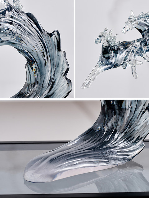 Horse Figurine for Immediate Success, Living Room Tv Cabinet, Wine Cabinet, Home Decoration, Office Desktop Ornament, Light Luxury