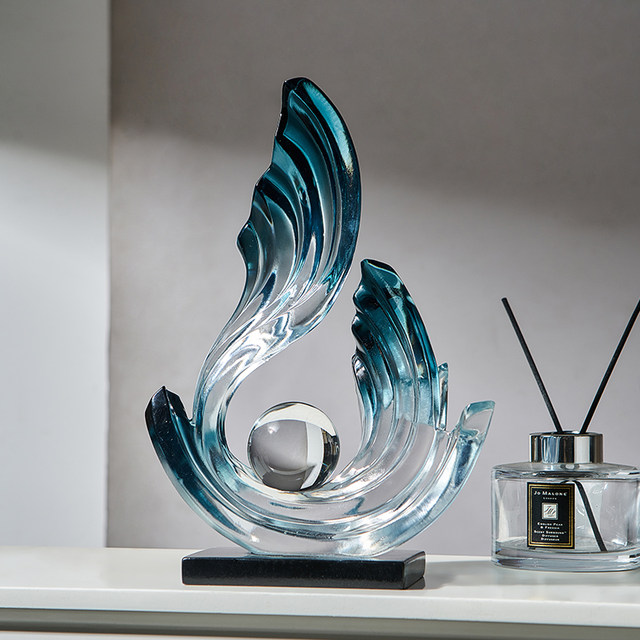 Prosperous Wine Cabinet Decorations, Living Room Light Luxury, High-End, Elegant, Classy Tv Cabinet Crafts