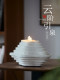 Zen-Inspired Mountain Living, New Chinese-Style Terraced Water Feature, Circulating Water, Living Room, Study, High-End, Niche, Office, Light Luxury