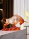 Towering Ox Figurine, Light Luxury, High-End Living Room, Sophisticated Tv Cabinet, Entrance Decoration, Home Decor, Crafts