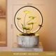 Lotus Qi и богатство, текущие украшения-зеленые листья, переносные воды [рекомендуемые подарки]